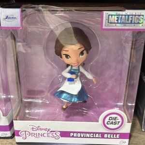 Disney Princess Belle Blue and White Figure